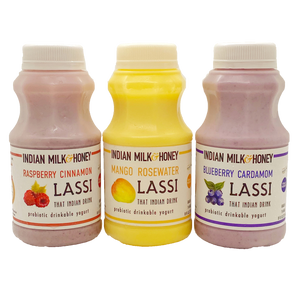 Mango Rosewater Lassi with live active cultures - 36 pack – Indian