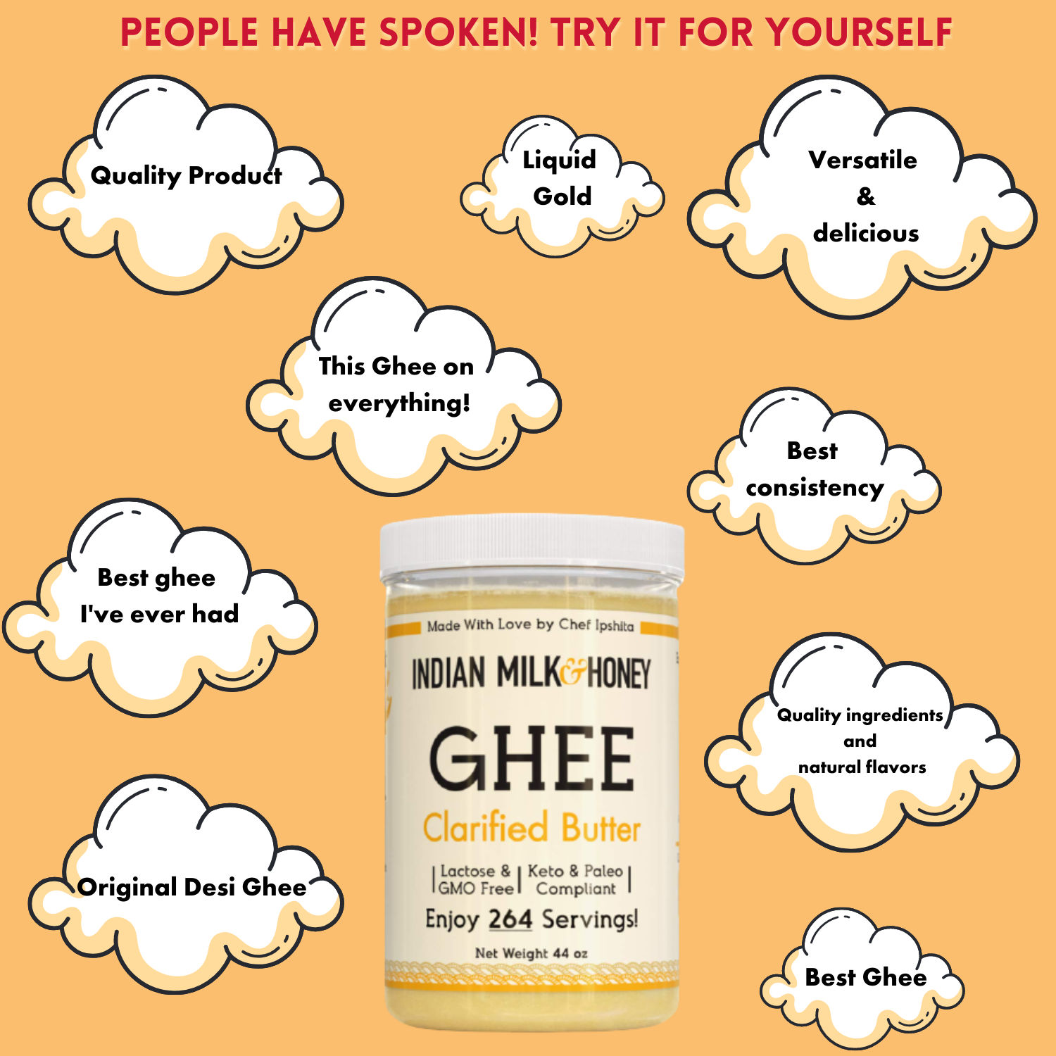 Ghee bio 200ml - Muhof